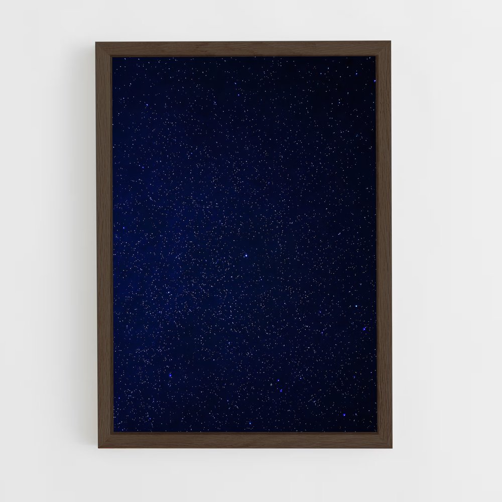 Poster Éclatant de Polaris – affiche Étoiles (vue 5)