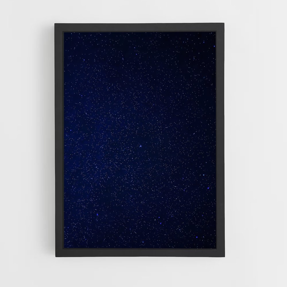 Poster Éclatant de Polaris – affiche Étoiles (vue 2)