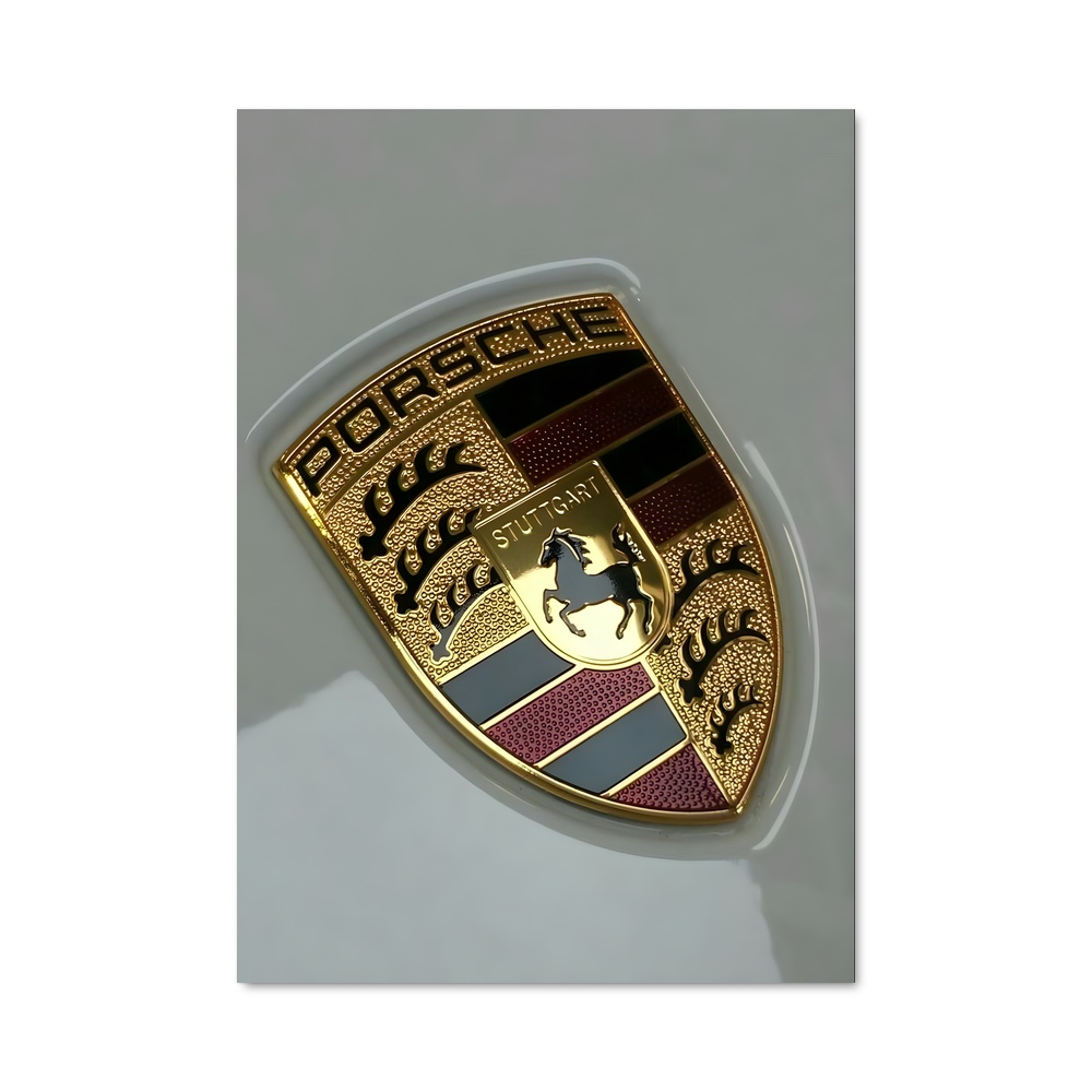 Poster Porsche élégant