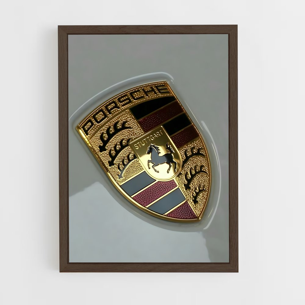Poster Porsche élégant (vue 5)