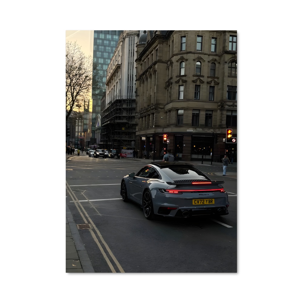 Poster Éclat Porsche