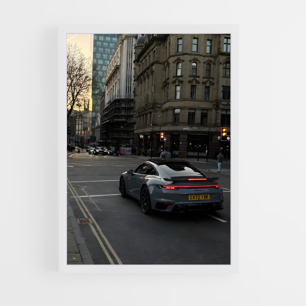 Poster Éclat Porsche (vue 3)