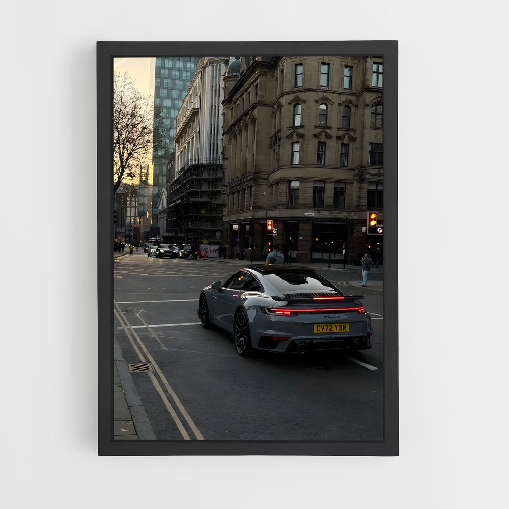 Poster Éclat Porsche (vue 2)
