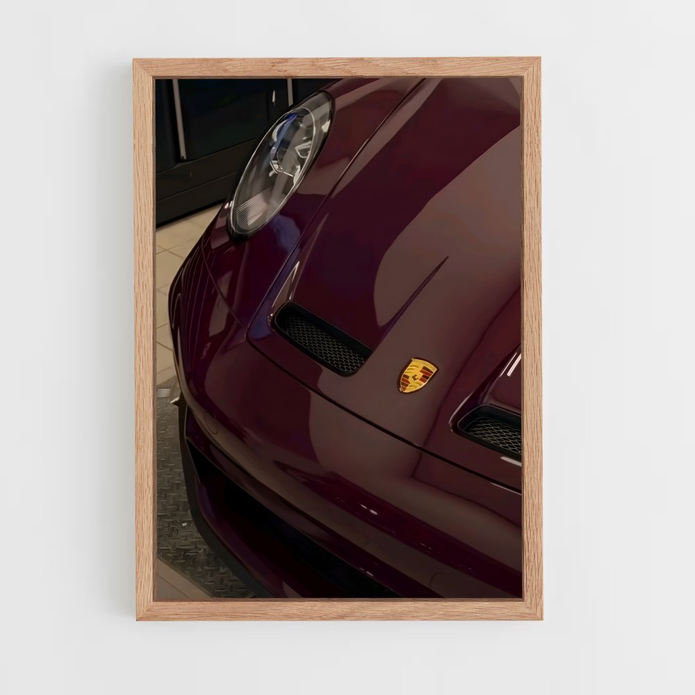 Poster Porsche Éclat Serein (vue 4)
