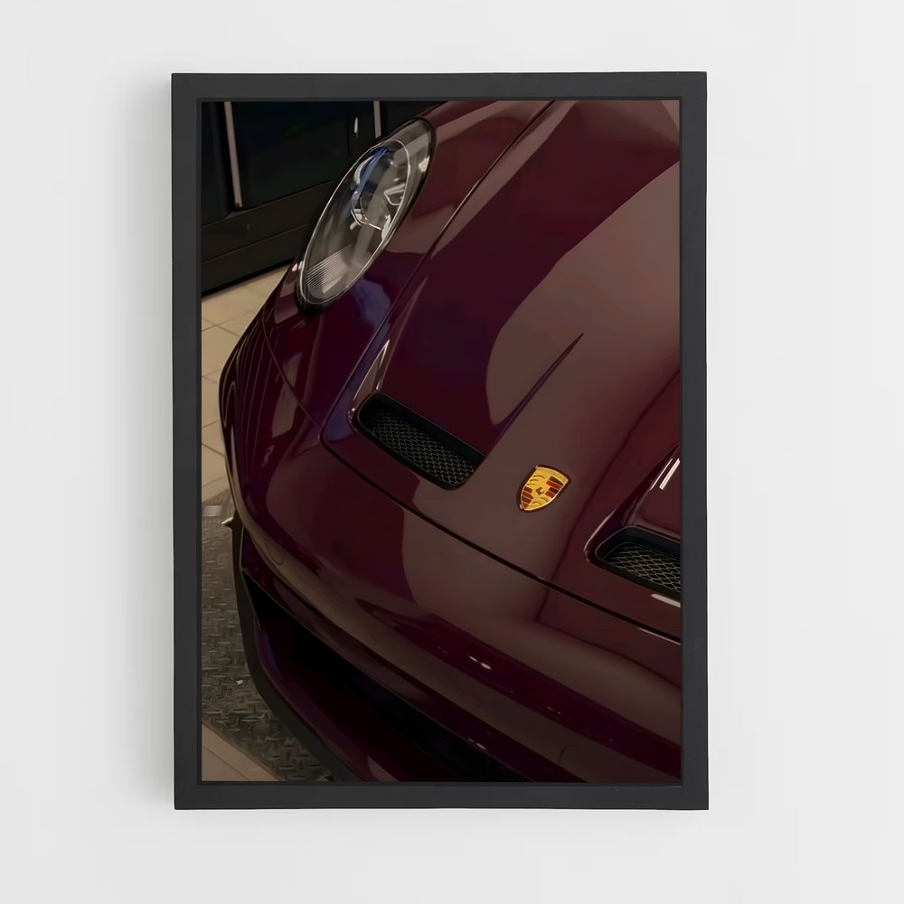 Poster Porsche Éclat Serein (vue 2)