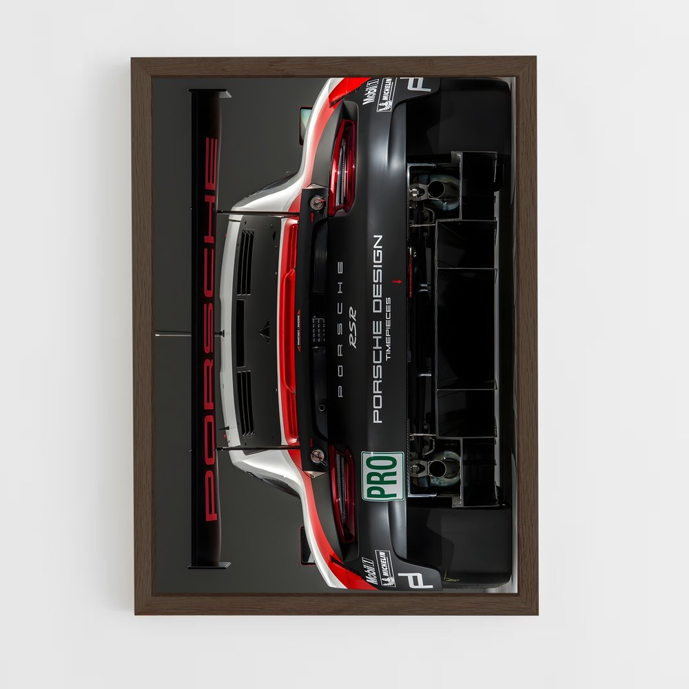 Poster Porsche 911 Turbo (vue 5)
