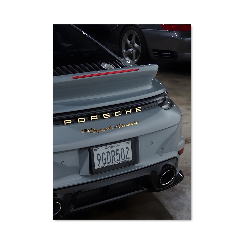 Poster Turbo 911 – affiche Porsche