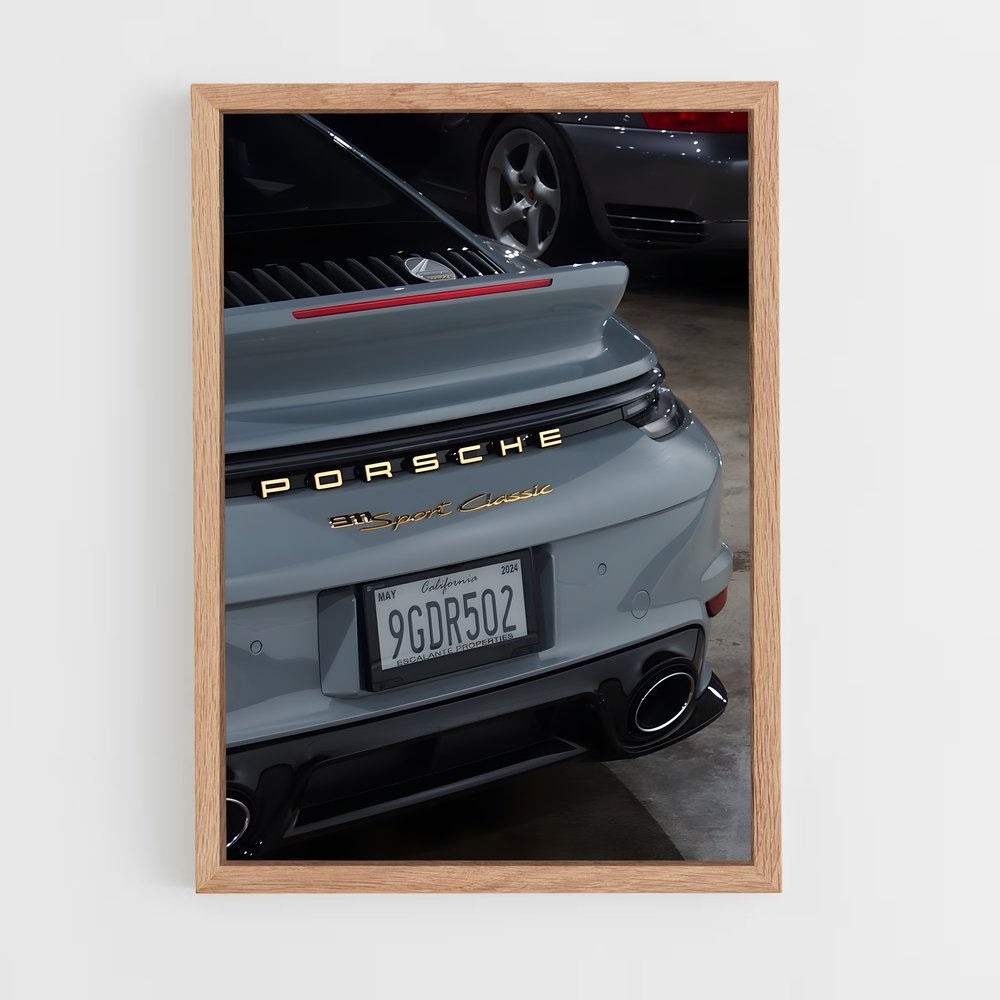 Poster Turbo 911 – affiche Porsche (vue 4)