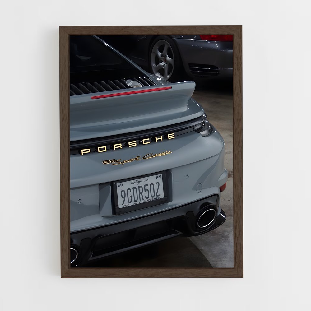 Poster Turbo 911 – affiche Porsche (vue 5)