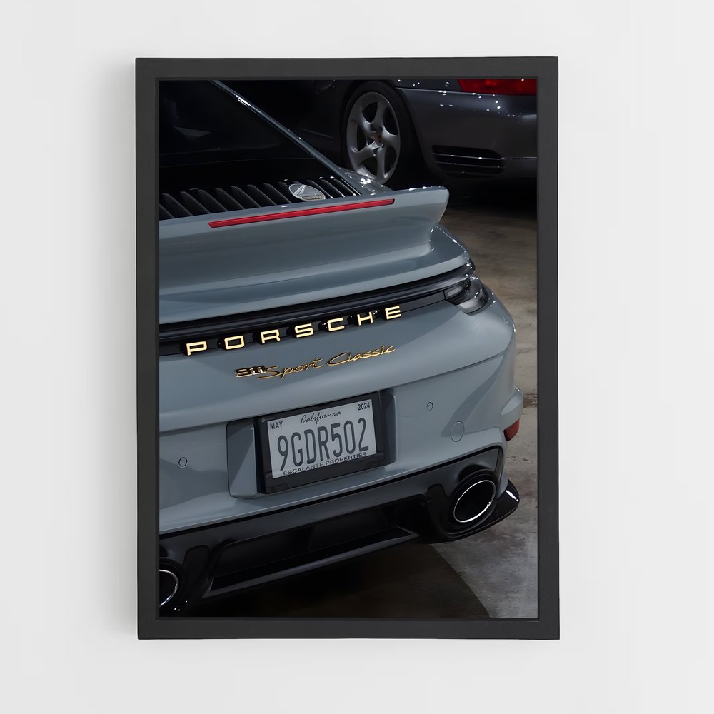 Poster Turbo 911 – affiche Porsche (vue 2)