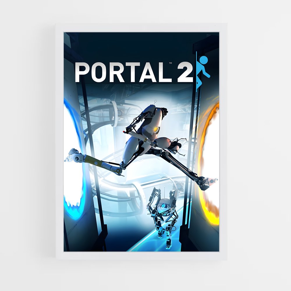 Poster Portails Infinis – affiche Portal (vue 3)