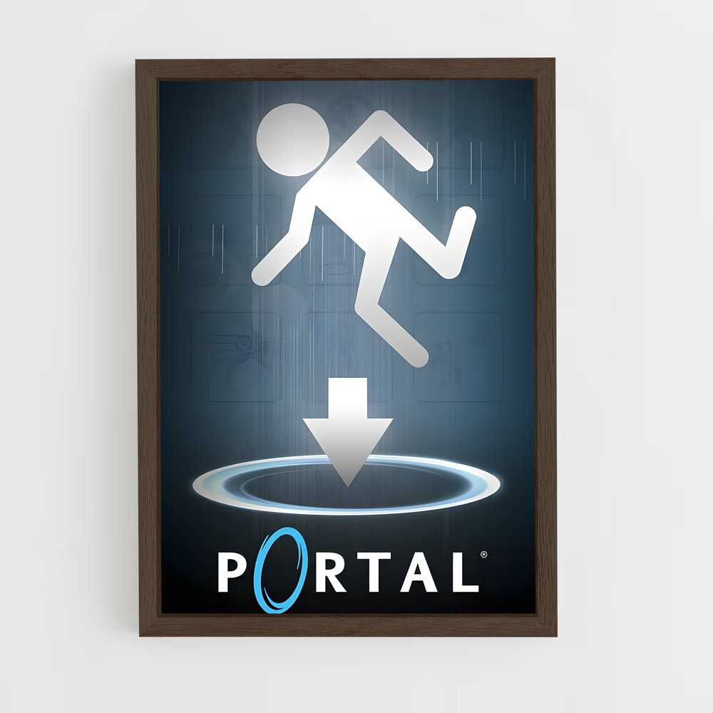 Poster Dimension Infinie – affiche Portal (vue 5)