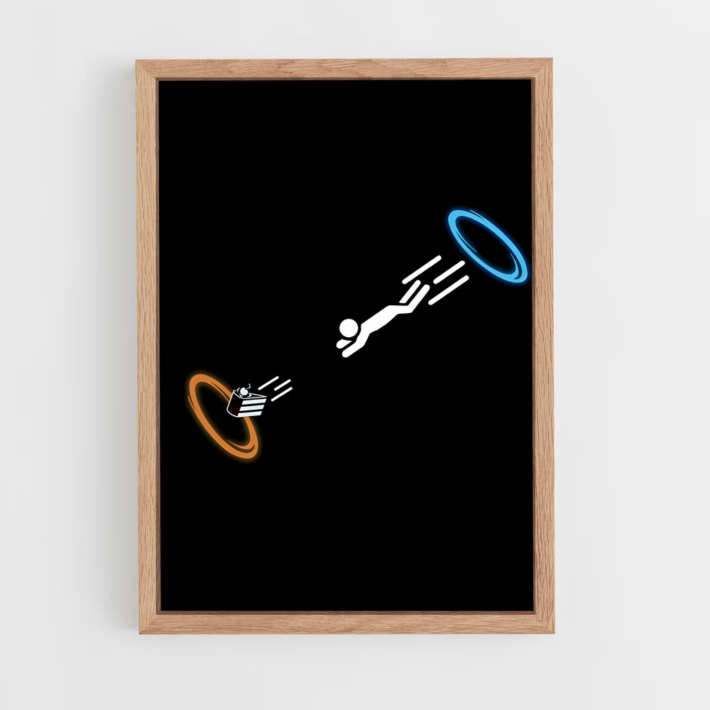 Poster Lumière Astrale – affiche Portal (vue 4)