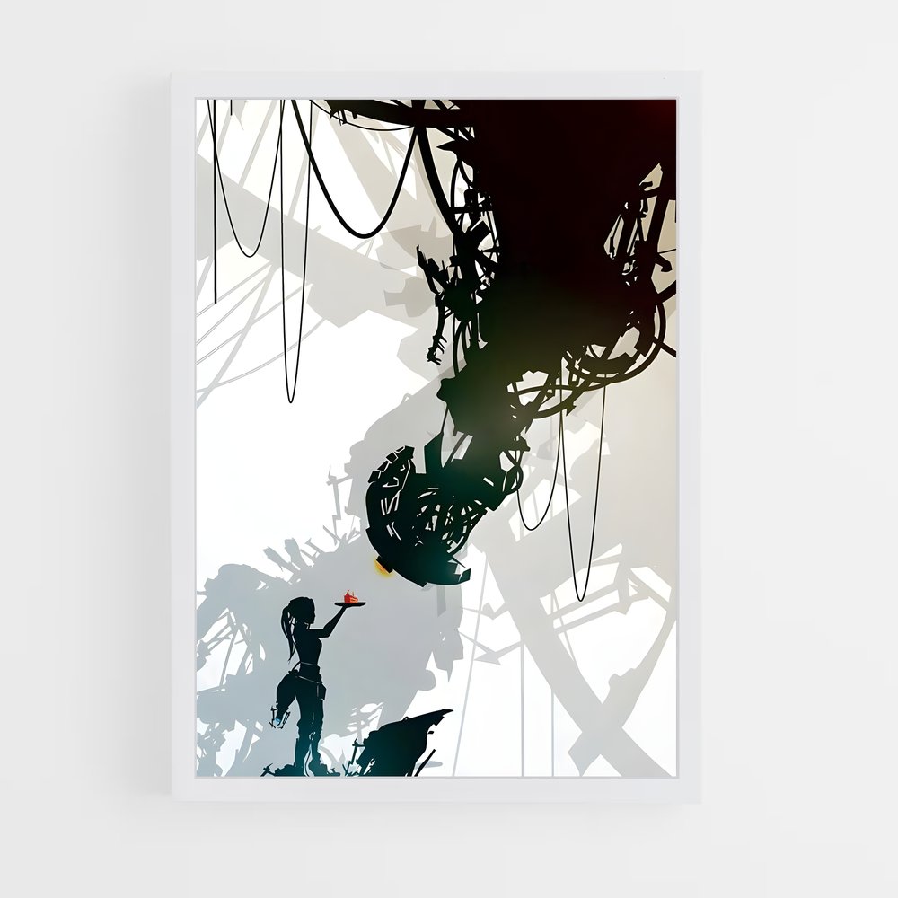 Poster Ombres de la Montagne – affiche Portal (vue 3)
