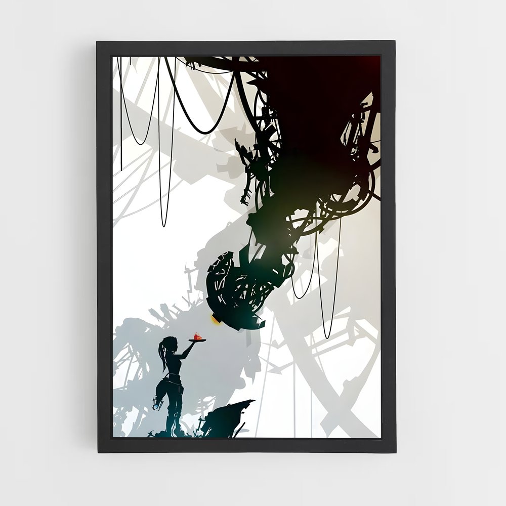 Poster Ombres de la Montagne – affiche Portal (vue 2)