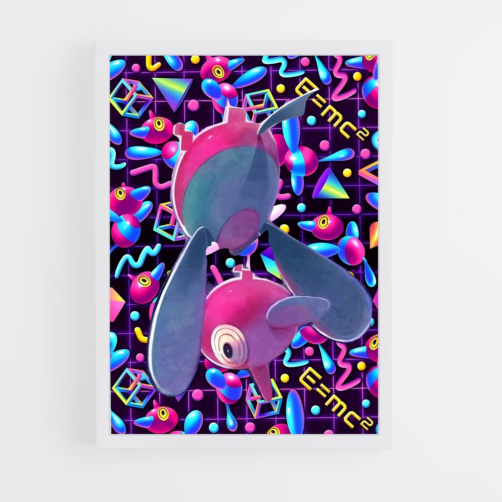 Poster Éléphant Surréaliste – affiche Pokemon (vue 3)