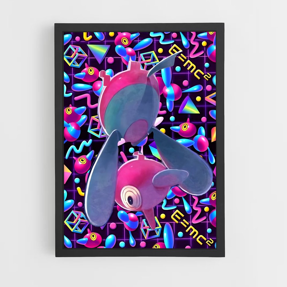 Poster Éléphant Surréaliste – affiche Pokemon (vue 2)