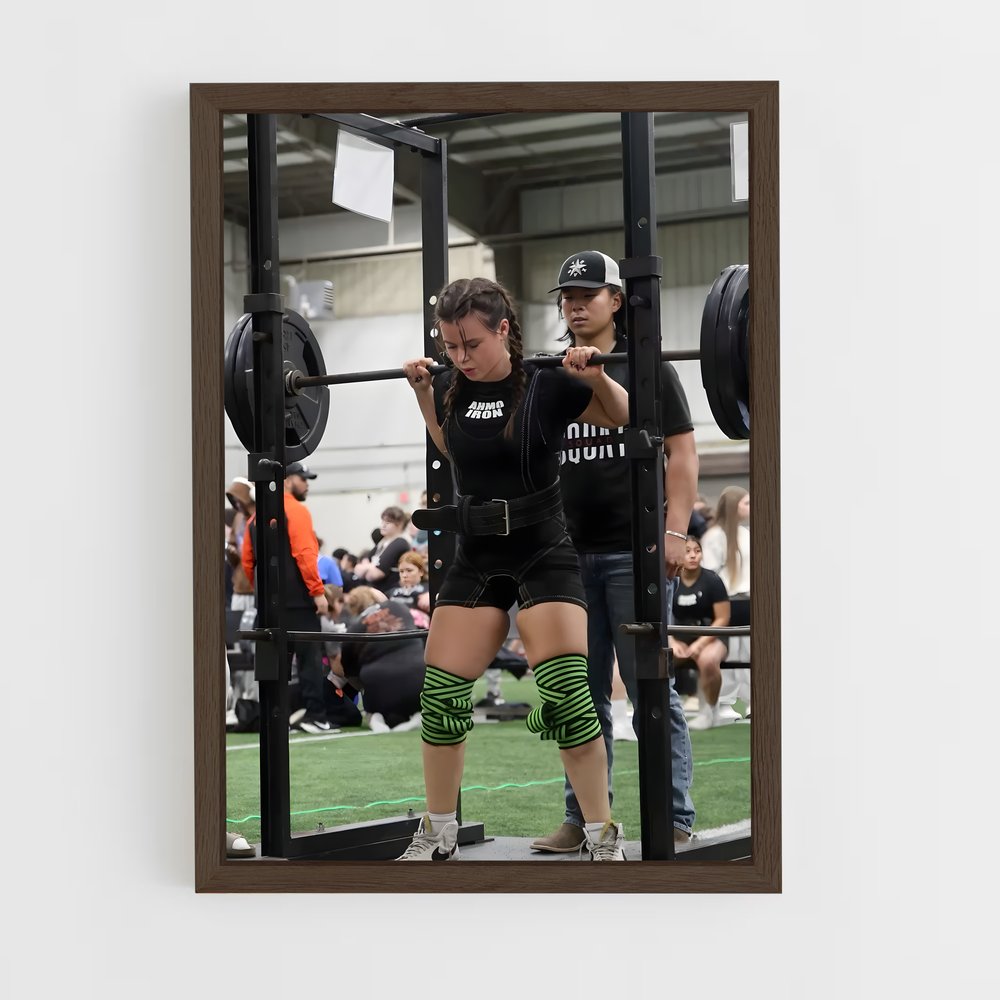 Poster Powerlifting Force (vue 5)