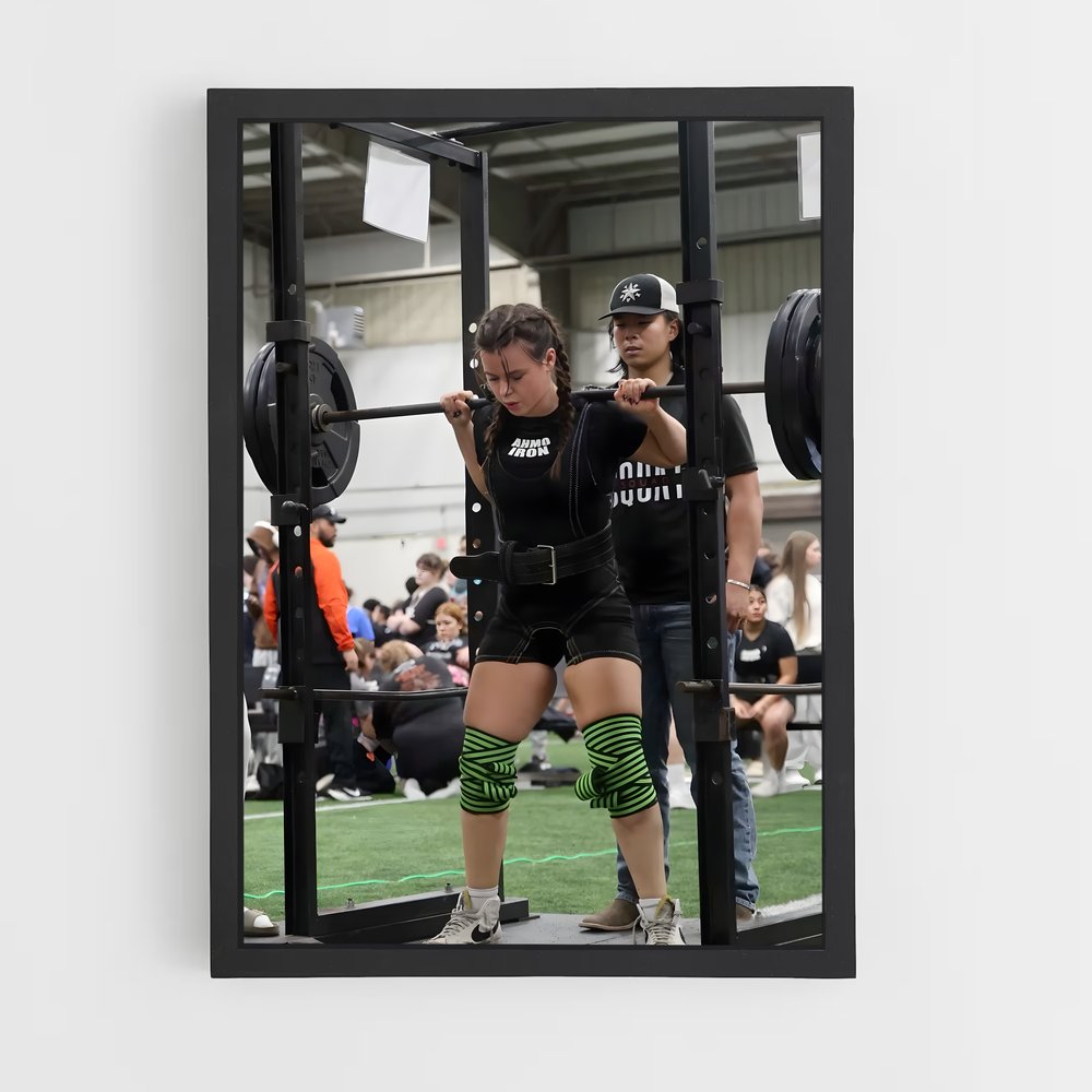 Poster Powerlifting Force (vue 2)