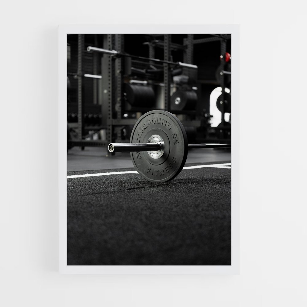 Poster Force de Fer – affiche Powerlifting (vue 3)