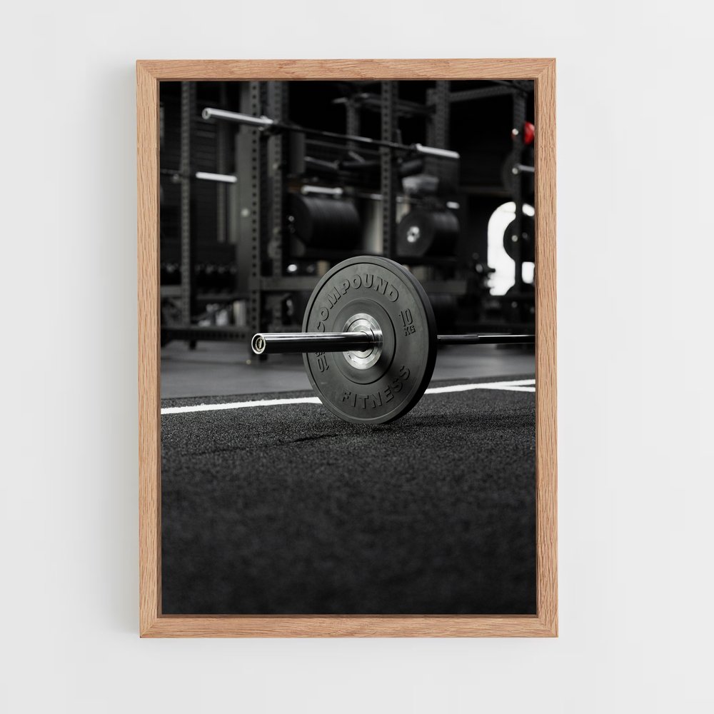 Poster Force de Fer – affiche Powerlifting (vue 4)