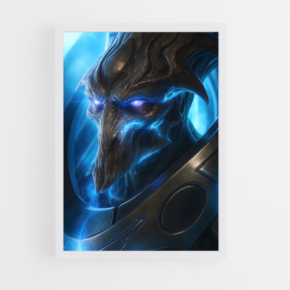 Poster Le Visage de l'Horreur – affiche Starcraft (vue 3)