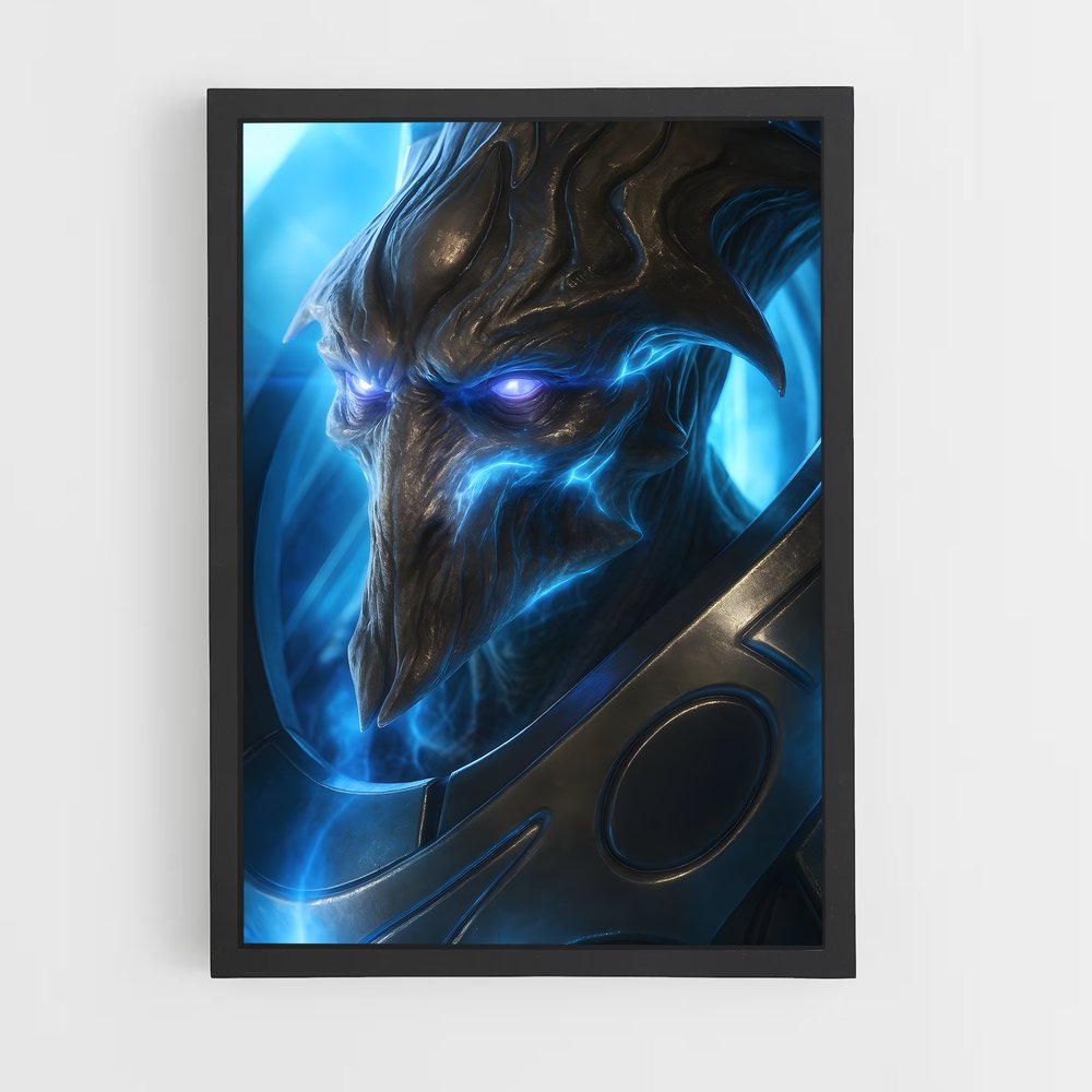 Poster Le Visage de l'Horreur – affiche Starcraft (vue 2)