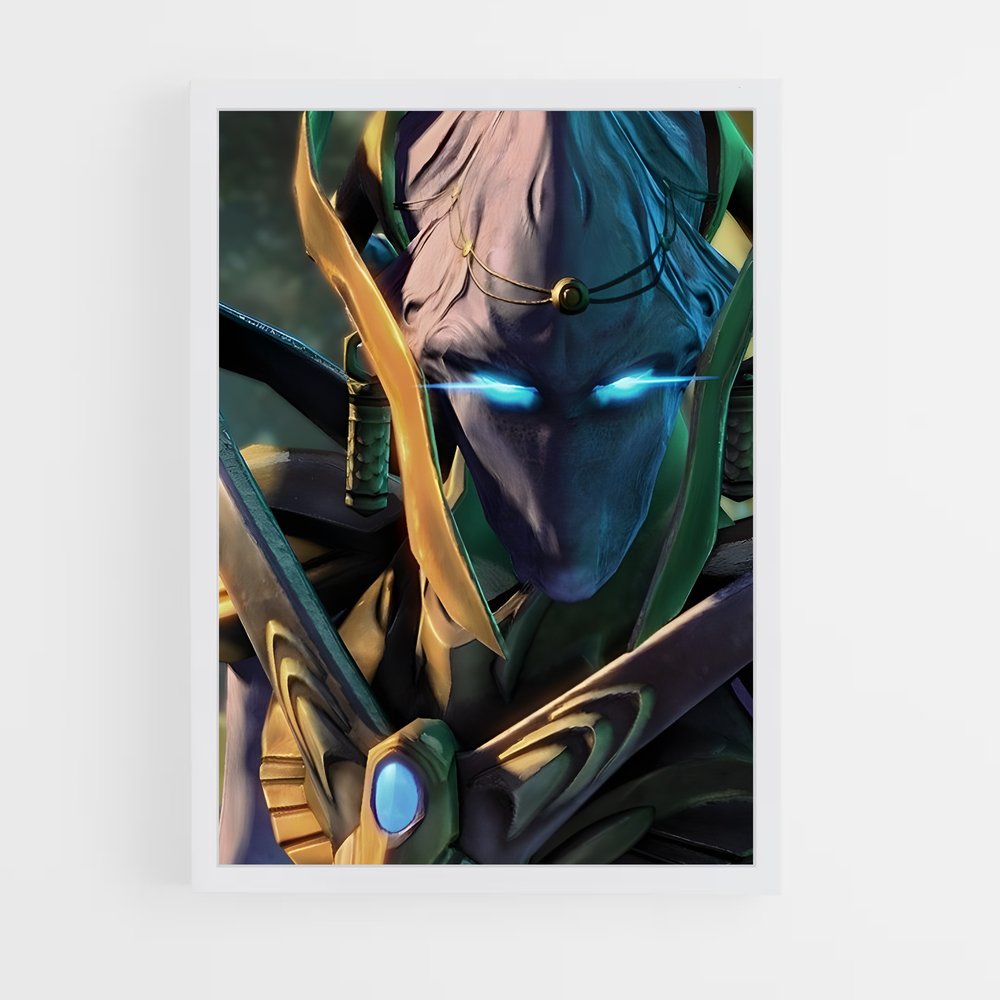 Poster Protoss Récits – affiche Starcraft (vue 3)