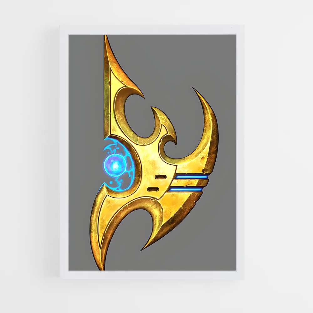 Poster Protoss Maître – affiche Starcraft (vue 3)