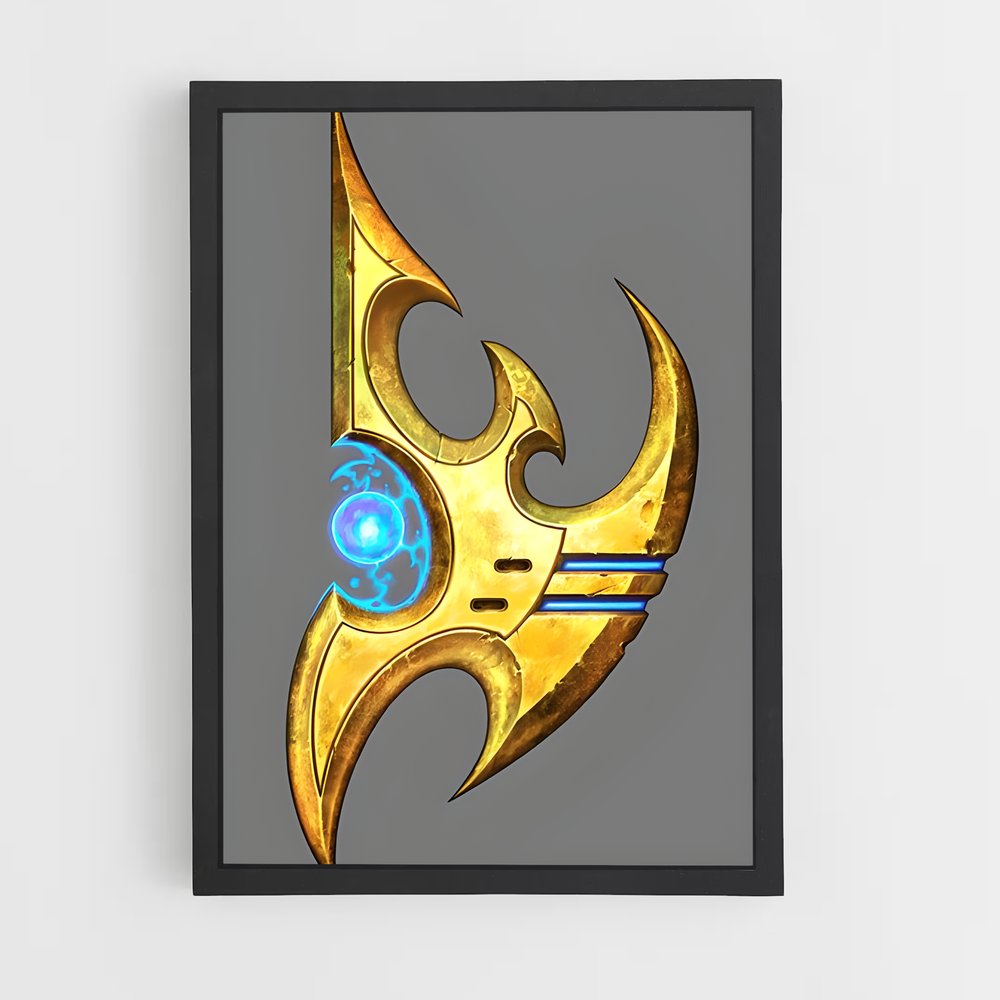Poster Protoss Maître – affiche Starcraft (vue 2)