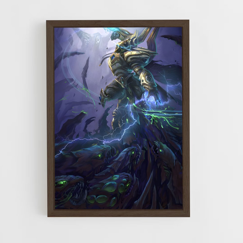 Poster Protoss Ascendant – affiche Starcraft (vue 5)
