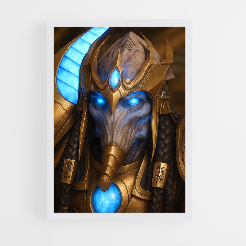Poster L'Armure Éthérée – affiche Starcraft (vue 3)