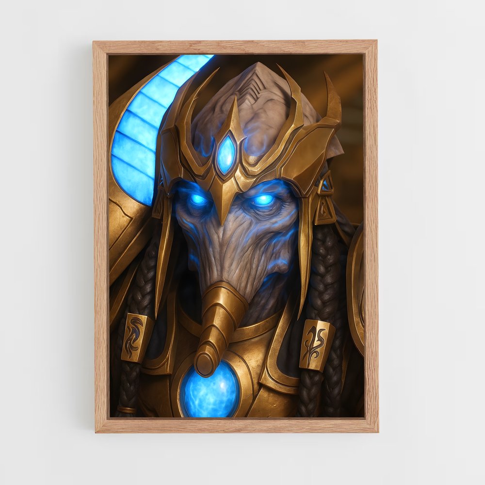 Poster L'Armure Éthérée – affiche Starcraft (vue 4)
