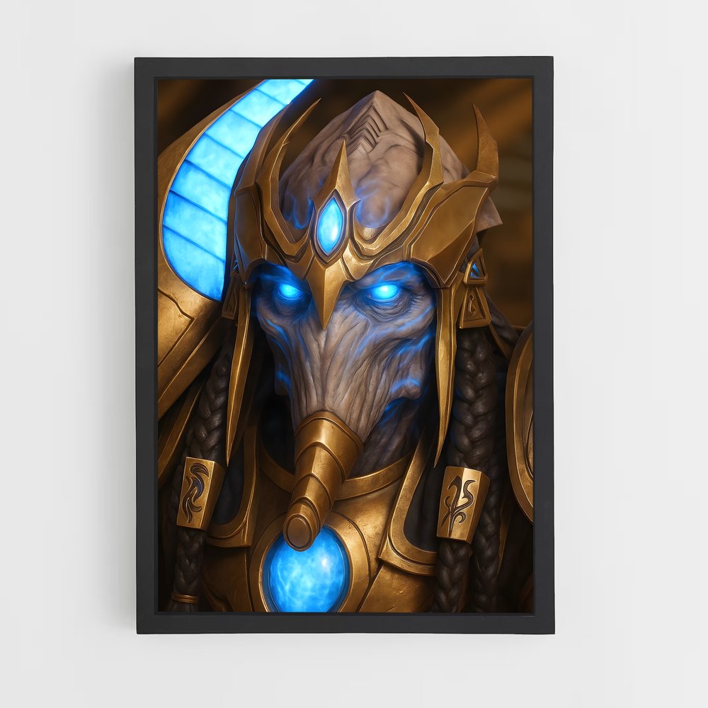 Poster L'Armure Éthérée – affiche Starcraft (vue 2)