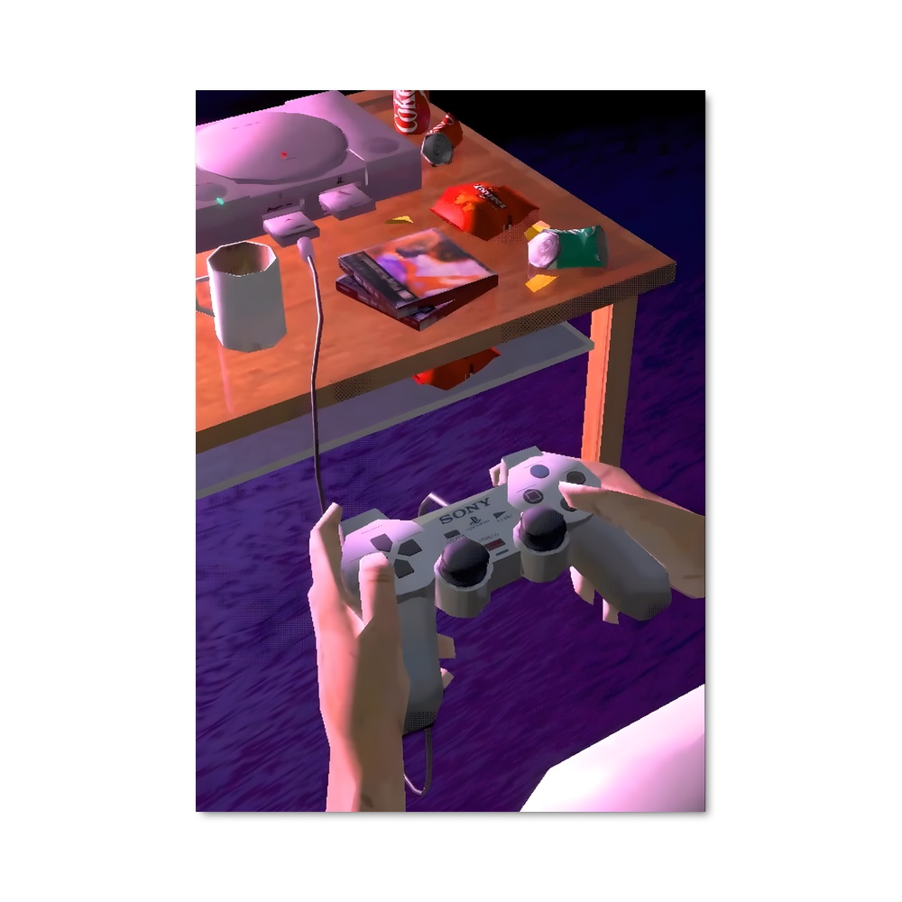 Poster gaming rétro