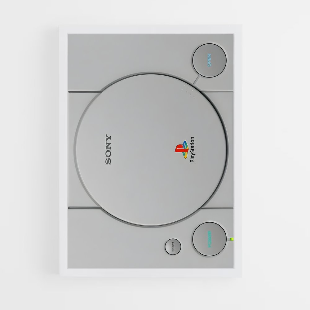 Poster PlayStation Forever – affiche Consoles (vue 3)