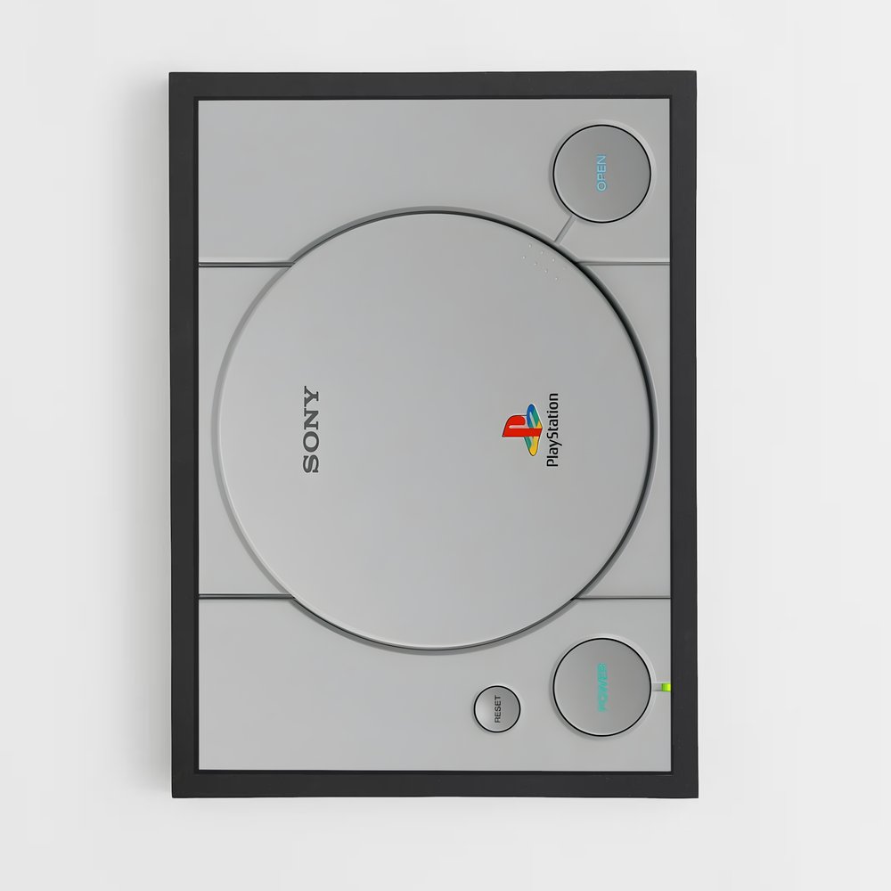 Poster PlayStation Forever – affiche Consoles (vue 2)