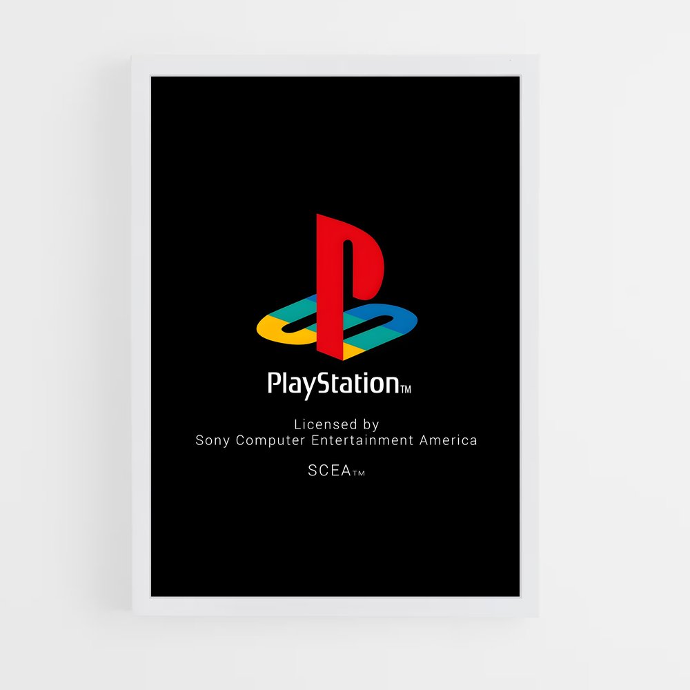 Poster PlayStation Legends – affiche Consoles (vue 3)