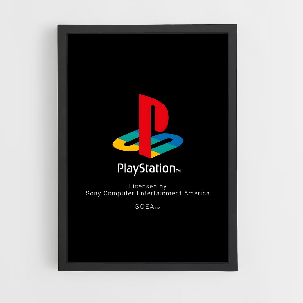Poster PlayStation Legends – affiche Consoles (vue 2)