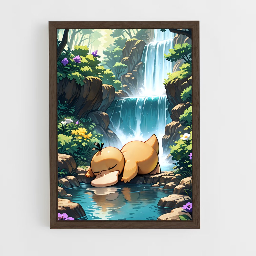 Poster Psyduck paix – affiche Pokemon (vue 5)