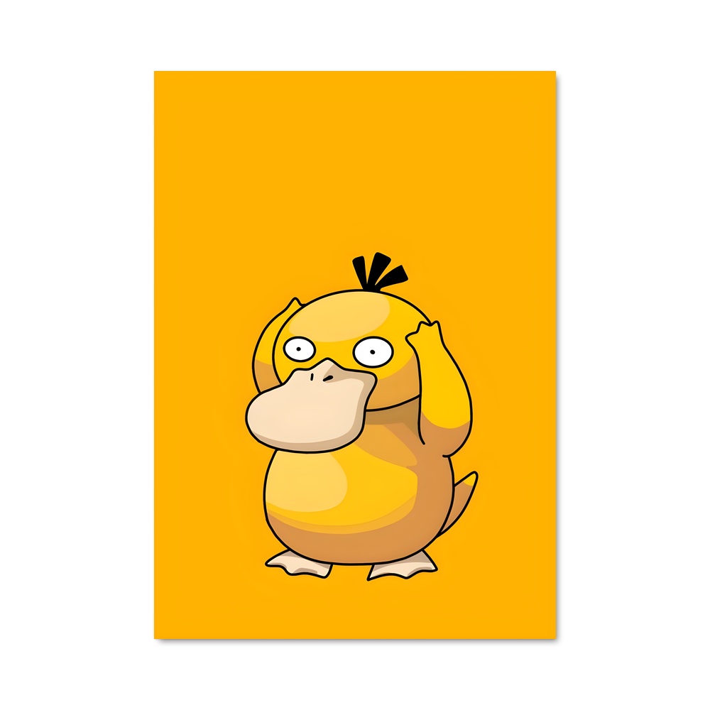 Poster Psyduck Glam – affiche Pokemon