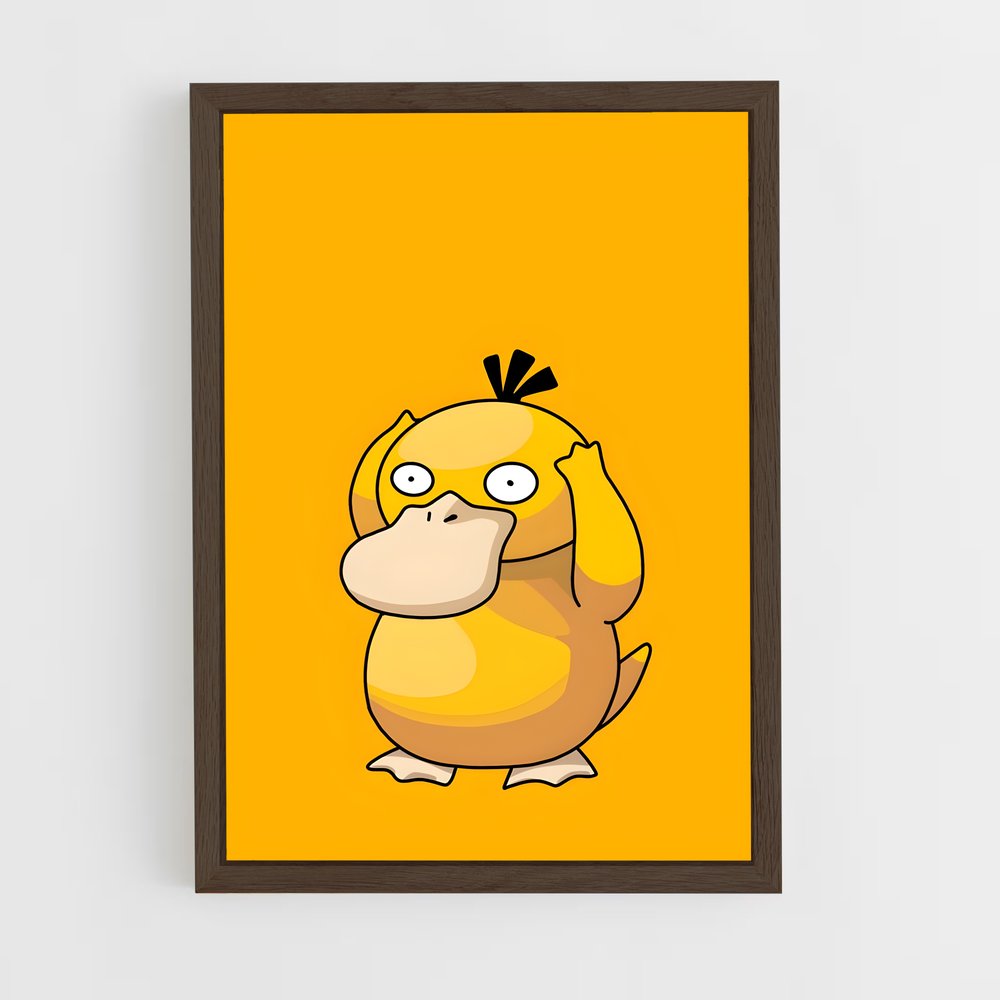 Poster Psyduck Glam – affiche Pokemon (vue 5)