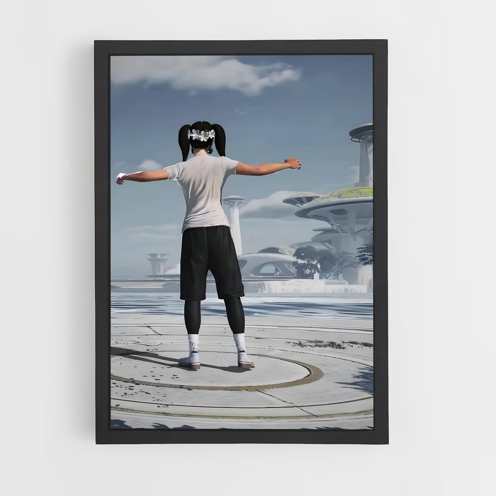 Poster Survivor's Stance – affiche Pubg (vue 2)