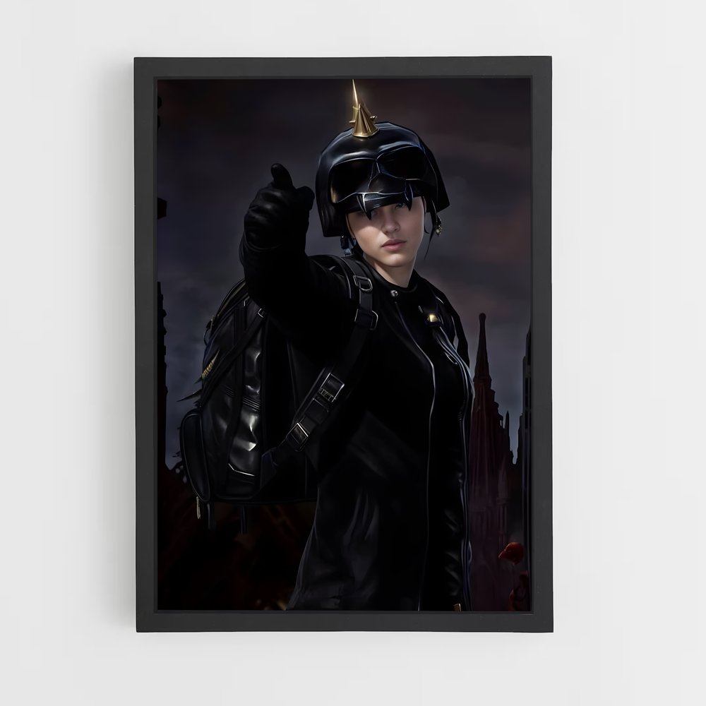 Poster Battleground Diva – affiche Pubg (vue 2)