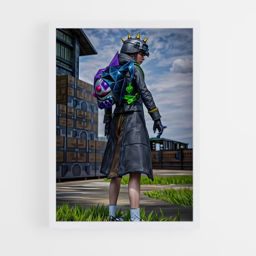 Poster Purple Shadows – affiche Pubg (vue 3)