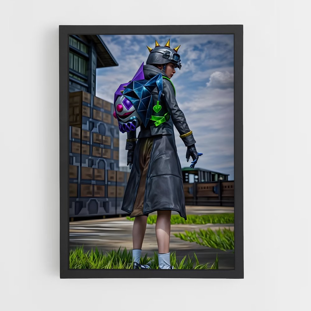 Poster Purple Shadows – affiche Pubg (vue 2)