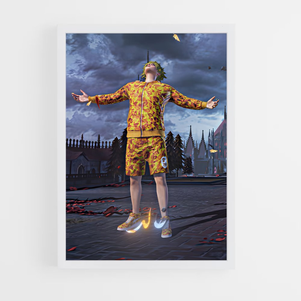 Poster Street Survivor – affiche Pubg (vue 3)