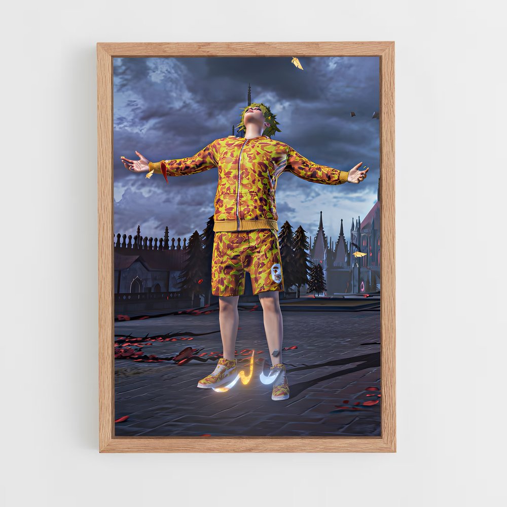 Poster Street Survivor – affiche Pubg (vue 4)