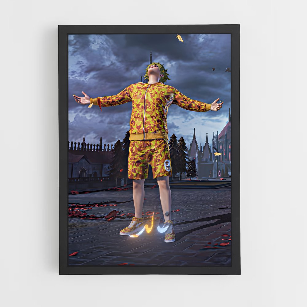 Poster Street Survivor – affiche Pubg (vue 2)