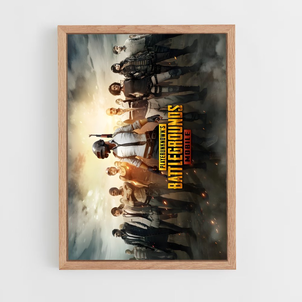 Poster Battlegrounds Unleashed – affiche Pubg (vue 4)